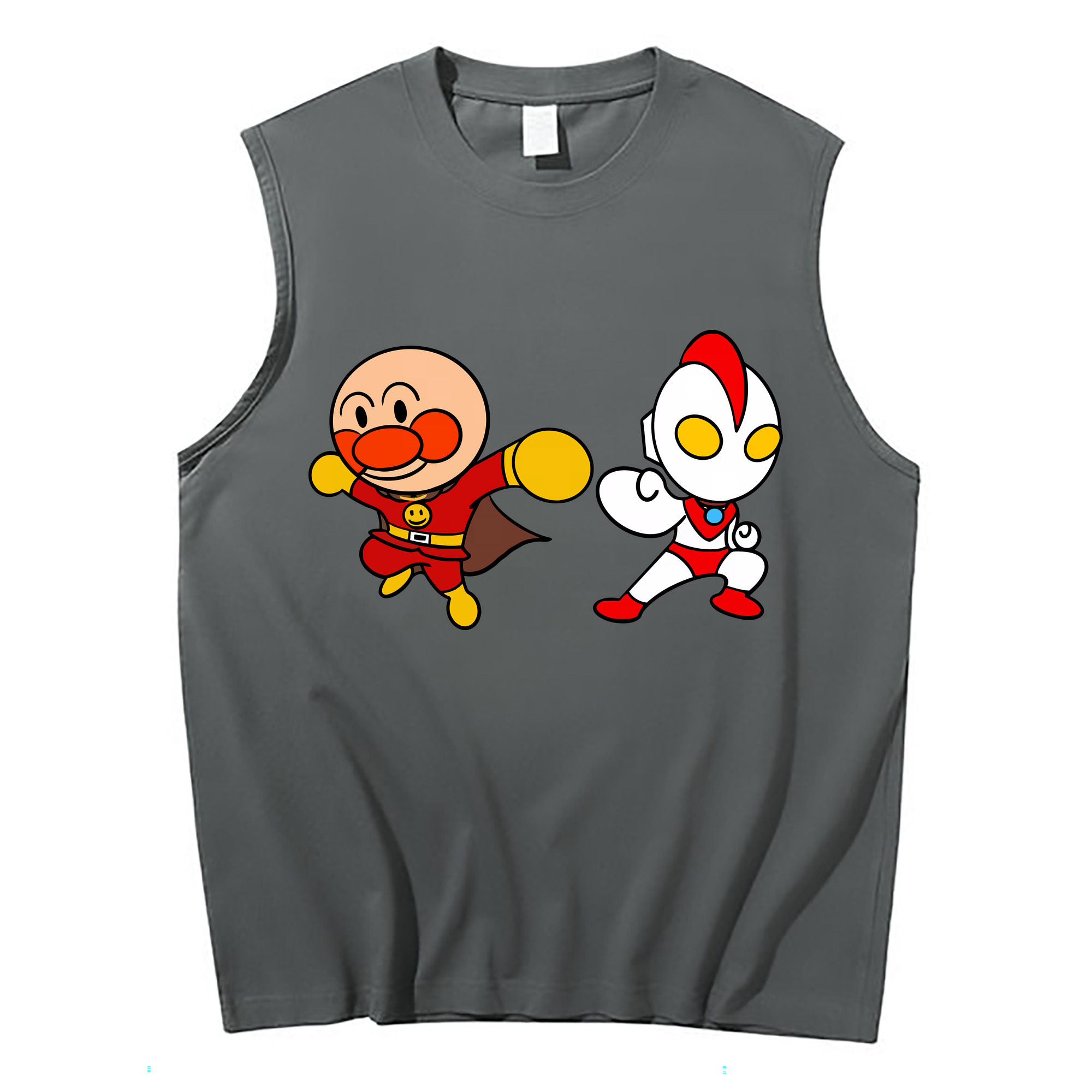 （画像用） アンパンマン Anpanman コットン100％タンクトップ（フロントプリント）